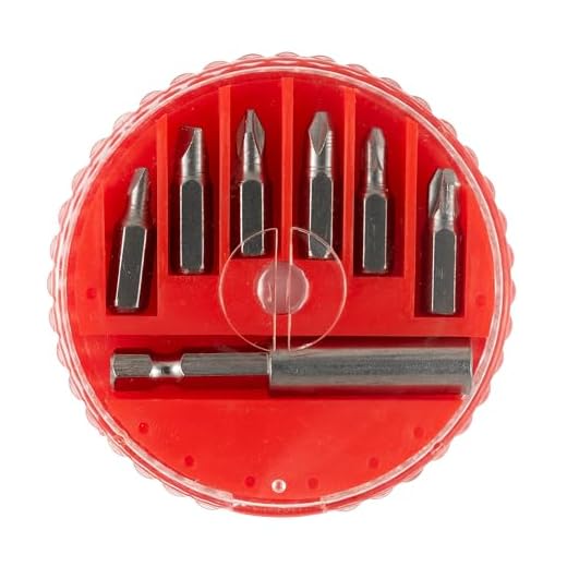 EDA Bits Para Furadeira Com 8 Peças Eda 5Wh Preto