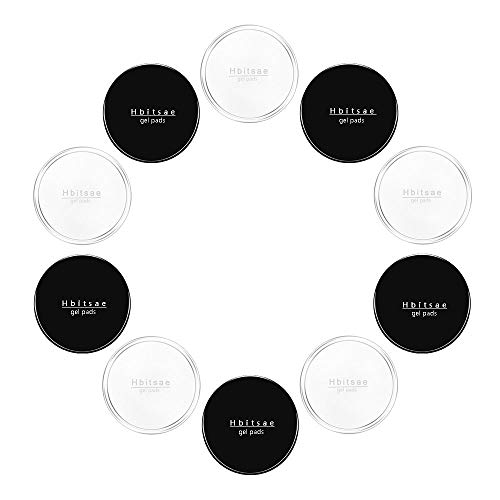 Reusable Sticky Gel Pads Fixate,Phone Holder Washable Stand Sticker Anti-Slip Pads for Car Phone Supplies (10 PCS)