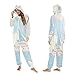 Yuiboo Blush & Sky SailboatAdult Unisex One Piecing Pajamas for Man Women Couples Costumes Hooded