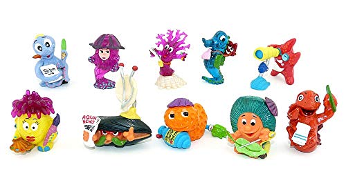 Preisvergleich Produktbild Ü-Ei Figuren "Aqualand lustige Unterwasser WG" 1997 + BPZ