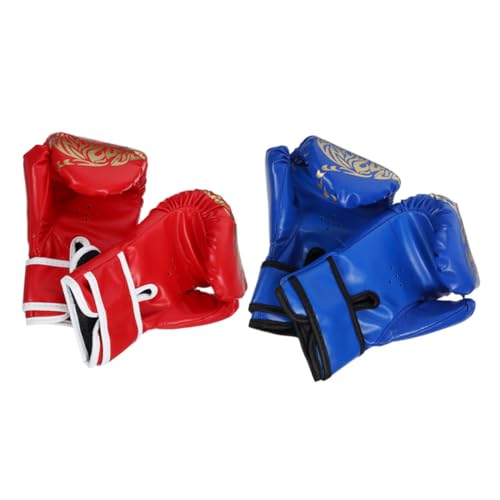 Guantes de boxeo y guante tailandés de kickboxing para sparring en casa