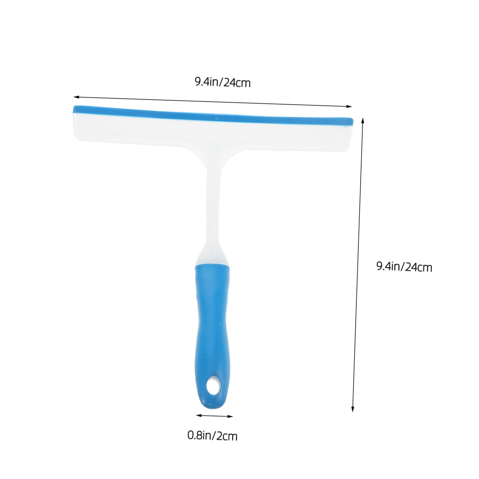 HOLIDYOYO Shaped Side Window Squeegee for Windshield Cleaning Durable Plastic Design for Finish Multi Functional Tool for Shower Doors and Flat Surfaces