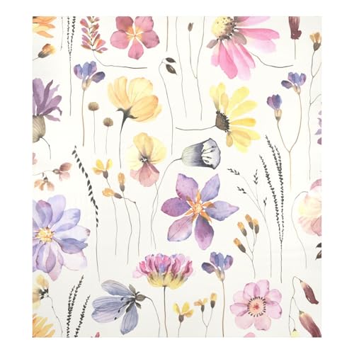 Cubierta magnética magnética para nevera, estilo herbario, sin costuras, estilo herbario, de colores, 23 x 26 pulgadas