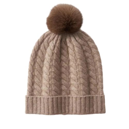 Bonnet en cachemire unisexe anti-irritation pour protéger les oreilles du froid