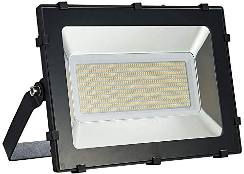 LED Flood Light CHUNNUAN, 300W ,30000LUMEN 2800-3200K(Warm White ), IP65 Waterproof ,floodlight, CE and ROHS Certified Outdoor Security Lights Garden Landscape Super Bright 110V