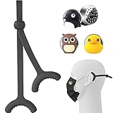 BONE 3er-Pack Maskenband Lanyard Maskenkette + Edelstahl Magnet Clips Ätherisches Öl Diffusor - Mask Tie + Diffuser Clips Set