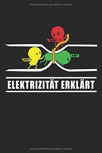 Elektriker Notizbuch mit 120 Seiten / Elektrizität Erklärt Elektroniker Elektrotechnik