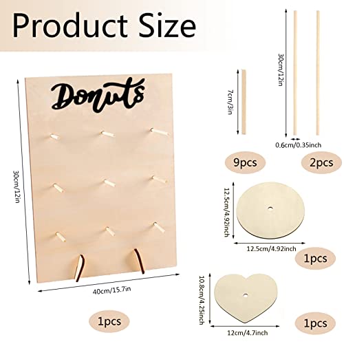 9 Foro Espositore per Ciambelle,Donut Display