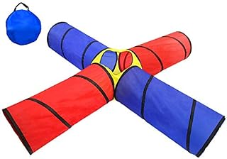 POCO DIVO 4-Way Tunnel Pop-up Fun Junction Set 8 Feet Toy Tent Kids