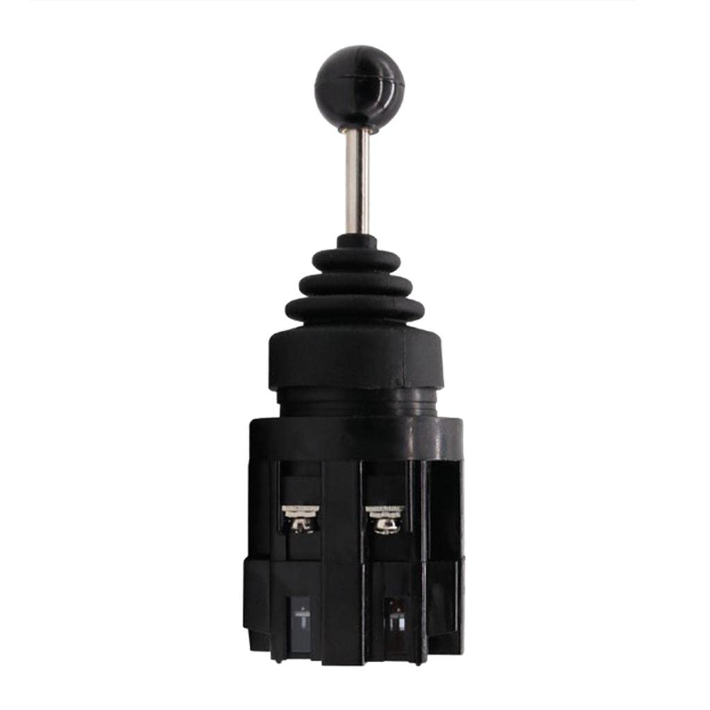 UJEAVETTE Latch Joystick Cross Switch 4 Position Self-reset 30mm Momentary Black-image-13