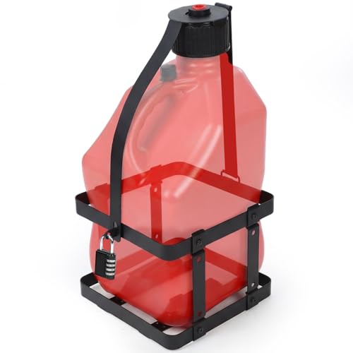 Otoolling Fuel Drum Holder 5-gallon Gasoline Fuel Jug Container Holder Mounting Bracket Compatible with Vp Racing 5-gallon Gasoline Drum Oil Drums Not Included