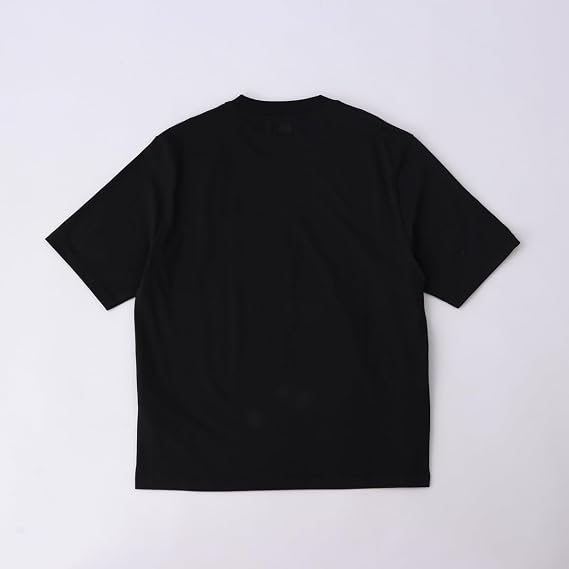AMI PARIS Ami Paris T-shirt WOOL TRICOTINE BFUTS005.726 S, 001 WOOL TRICOTINE BLACK Parallel import goods