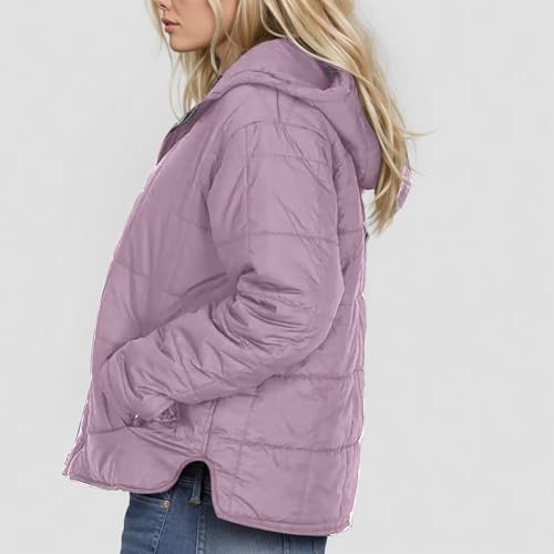 Veste d'hiver décontractée pour femme NZYIHAO matelassée et ample - 3