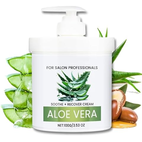 Aloe Vera Soothing Cream for Face and Body Cover