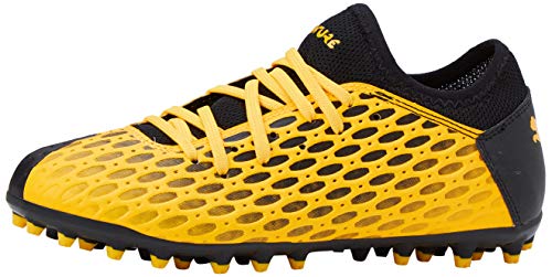 PUMA Future 5.4 MG JR, Botas de fútbol Unisex Adulto, Amarillo (Ultra Yellow Black), 37 EU