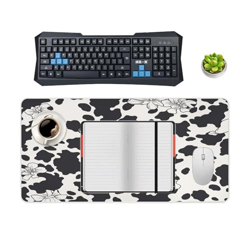 Tapete para mouse grande de escritorio con base de goma miniatura 4