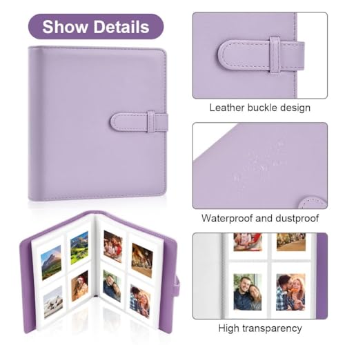 Flintronic Photo Albums, 256 Pockets Scrapbook Memory Book - Image 3