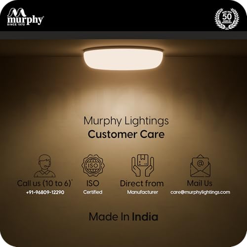 Image of Murphy Crescent 7W Round LED Junction Box Ceiling Downlight | Warm White | Deep Fit Design | 2-Year Warranty (Pack of 10)