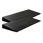 Szagato – Bordsteinrampe Gummi 50x20x4,3cm Set=2 Stück schwarz SZAGATO