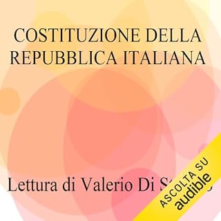 Costituzione della Repubblica Italiana copertina