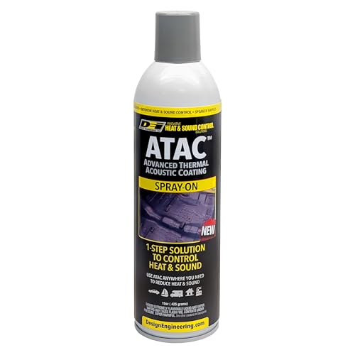 DEI ATAC Thermal Acoustic Coating Ceramic Heat Sound Barrier Spray 15 oz