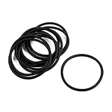 Color: Negro sourcing map Sello retén junta tórica de goma de nitrilo negra flexible 10 piezas 34mm x 1,9mm