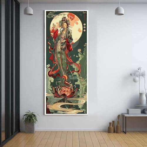 Diamond Painting Chine Grand Format - Idée Cadeau Peinture Diamant Chambre