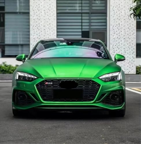 Image of WALLMATE Satin Flame Geen Car Sticker Self Adhesive Bubble Free Vinyl Wrap for Car, Scooty, Cycle, Bike and Other Vihicle Interior & Exterior Decoration (Flame Green, 20X200 in)