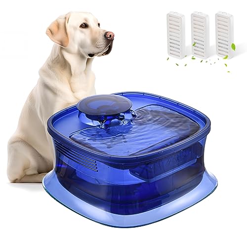 Dog-Water-Fountain-135oz4L-Ultra-Quiet-Pet-Water-Dispenser-with-Smart-Pump-and-3-Replacement-Filters-Automatic-Pet-Water-Fountain-for-Dogs-Cats-Other-Pets-Navy - Cucciolini Doodles   Dog-Water-Fountain-135oz4L-Ultra-Quiet-Pet-Water-Dispenser-with-Smart-Pump-and-3-Replacement-Filters-Automatic-Pet-Water-Fountain-for-Dogs-Cats-Other-Pets-Navy