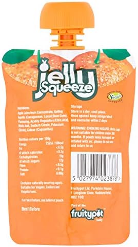 JellySqueeze Orange 95g (Pack of 16)