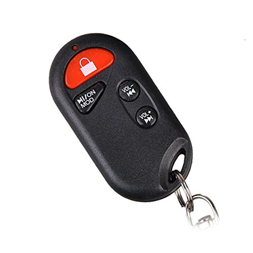 Image of Wireless Remote Control Motorcycle MP3 Player, Anti Theft Alarm System With FM MP3 Sound 2 Speakers,Remote