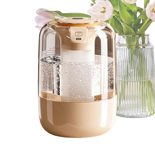 Tewzafiya Humidificador de aire – 3 niveles de pantalla digital, humidificador ultrasónico para aire para dormitorio | para salón, habitación grande del niño, plantas, oficina doméstica, apartamento Tewzafiya Humidificador de aire – 3 niveles de pantalla digital, humidificador ultrasónico para aire para dormitorio | para salón, habitación grande del niño, plantas, oficina doméstica, apartamento