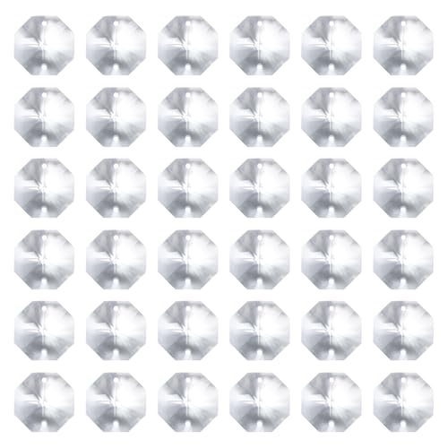 Prismes en cristal K9 transparents de 18 mm à facettes pour suspendre et loisirs créatifs