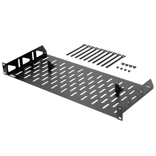 Étagère de serveur Tecmojo contre la chute des appareils non rackables en baie 19"