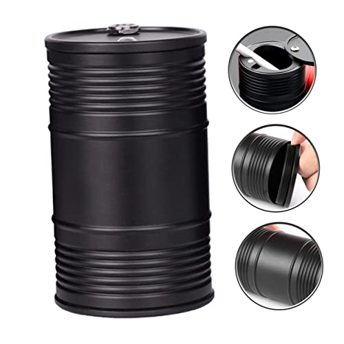 Image of Zerodeko 2pcs Car Ashtray Lid Ashtray for Car Cup Holders Windproof Easy to Empty