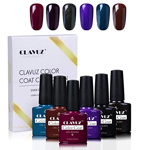 UV Nagellack nagelgel Nail Art Gel Polish Farbwechselnd nagelgel farben Clavuz 6pcs 10ml