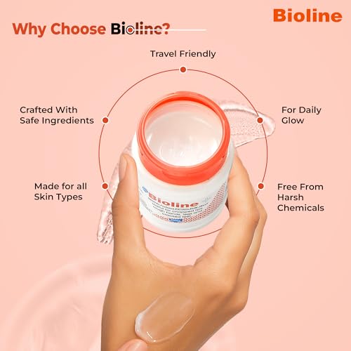 Image of Bioline White Perfumed Petroleum Jelly | Deep Moisture & Skin Protection | Heals Dry Skin, Chapped Lips, Cracked Heels & Minor Cuts | Daily Use for All Skin Types- 200g (Pack of 1)