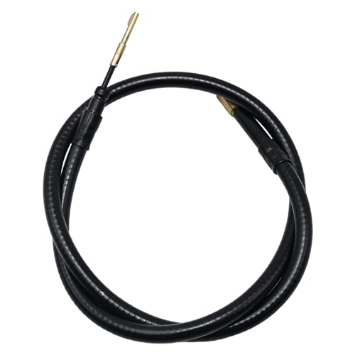 Aynaxcol Cabo de eixo interno flexível de metal de 99 cm e conjunto de bainha externa de borracha pa