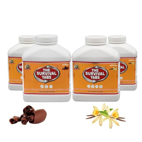 Survival Tabs 60-Day 720 Tabs Emergency Food Replacement