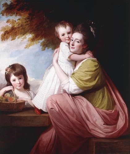 Impression Toile George Romney Portrait ÉléGant DéCoration 60x90