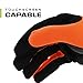 Mechanix Wear Hi-Viz FastFit Work Gloves, Large, Fluorescent Orange