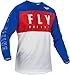 Fly Racing 2022 Adult F-16 Jersey (Red/White/Blue, X-Large)