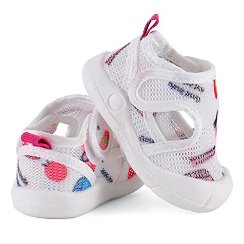Image of MK MATT KEELY Toddler Sandals Summer Kids Water Sandals Closed Toe Adjustable Water Shoes Outdoor Lightweight Beach Shower Shoes for Boys Girls