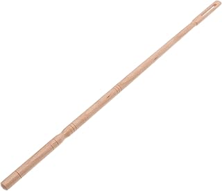 Kisangel Flute Cleaning Wood Rod and Piccolo Cleaning Stick Set Long Handle Flute Care Tools for Wind Instrument Maintenance