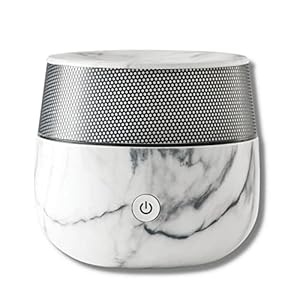 Zen’Arôme Diffuseur Ultrasonique Kailo, Diffusion Huile Essentielle à Froid Aromathérapie, Design Original Effet Marbre, Diffusion et Éclairage Personnalisables, Arrêt Automatique, Compact, Silencieux