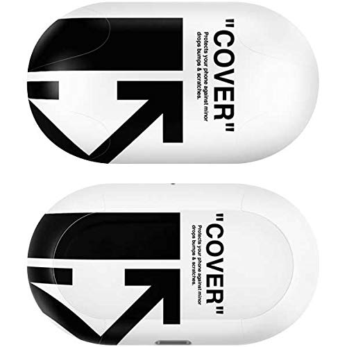 Skinit Decal Audio Skin Compatible with Samsung Galaxy Buds+ - Officially Licensed Skinit Originally Designed Black and White Arrows Design