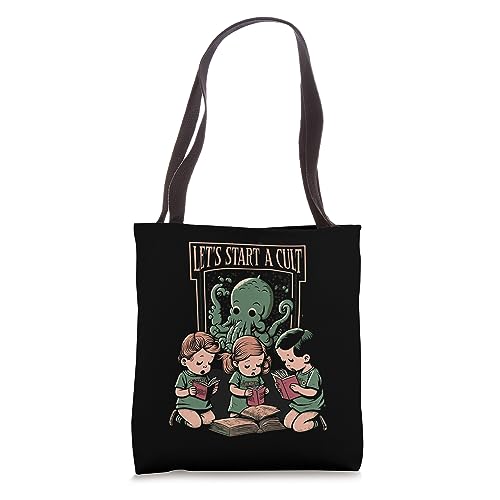 Lets Start A Cult Tote Cosmic Horror Cthulhu miniatura 1