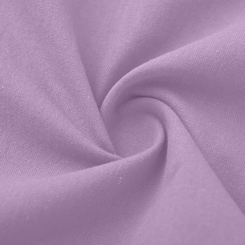 Girls Cotton Linen Henley Shirts Short Sleeve V-Neck Button T-Shirts Summer Beach Loose Hippie Tops4