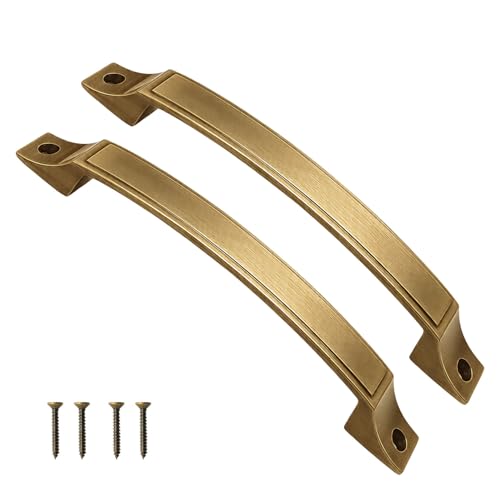Image of VOLO Antique Finish Door and Window Handle for Home, Kitchen, and Office Doors - Cabinet and Window Handle (Model: R-137) (2, 128MM (6 Inch))