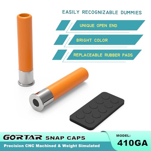 Image of Snap Caps Training Dummy Rounds Practice Safe Loading Firing Close to Real Weight